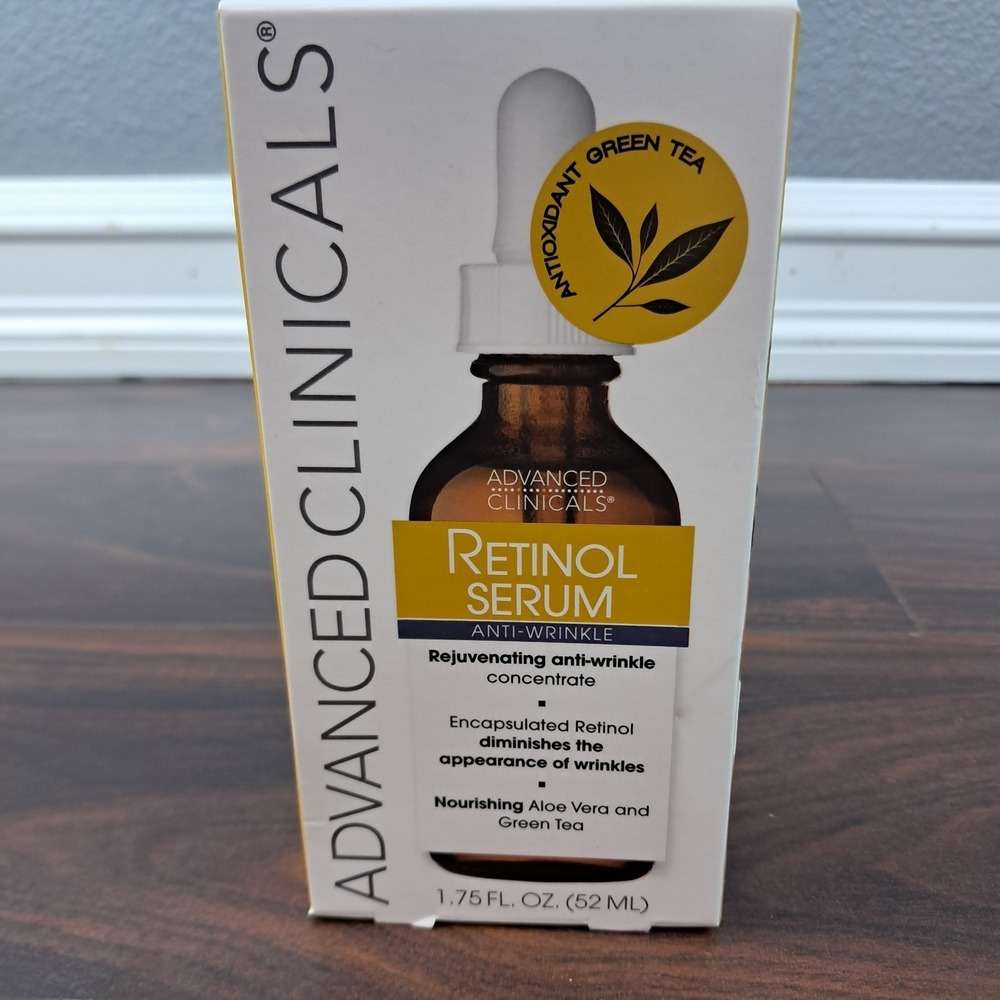Advanced Clinicals Retinol Anti-Wrinkle Face Serum  1.75 oz Anti-Aging Replenish